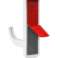 ST14A SUPPORT CASQUE CINTRE BLANC photo 2