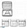 TR12A BAG CABLE COVER GREY image 4