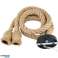 ZD151A DECKENLEUCHTE E27 JUTE CORD Bild 2