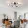 ZD74F MENNYEZETI LÁMPA 6 KAROS CHANDELIER kép 3