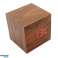 ZG2D LED UR I TRÆ 3 CUBE FUNKTIONER billede 2