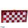 Wooden Game Set 3in1 Chess Backgammon Checkers Folding Board 30x30cm image 3