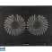 66 364# Dizüstü Soğutma Ped 2 fan samba mavi fotoğraf 3