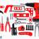 DIY Kit Battery Operated Screwdriver Hammer Saw image 1