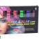 Hair Coloring Set Chalk 6 Pieces Glossy image 2