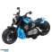 NEL 23129 Batteriebetriebene Spielzeug-Motorrad-Antriebslichter klingen blau Bild 1