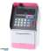 Geldautomat Safe Sparschwein PIN-Code Geldautomatenkarte Rosa Bild 1