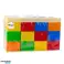 Didelių statybinių blokų rinkinys maišelyje spalvingas 28,5x9x9 cm 12vnt. nuotrauka 3