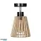 Aplique DELOS 1P E27. máx.60W. negro. madera fotografía 4