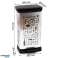 Κάδος απορριμμάτων μέταλλο με πεντάλ Curver Kitchen ασημί εικόνα 6