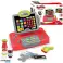 CAISSE ENREGISTREUSE FISCALE POUR ENFANTS AVEC MICROPHONE, LECTEUR, ÉCRAN LCD ET ACCESSOIRES – UN SET POUR JOUER À LA BOUTIQUE photo 2