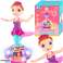 POUPÉE BALLERINE SIRÈNE INTERACTIVE – MANÈGES, JOUE DE LA MUSIQUE, PROJECTEUR, SOCLE LUMINEUX – BOÎTE À MUSIQUE POUR ENFANTS 3+ photo 6