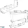 Blumentopf mit Einsatz Rato Case High DRTC800H anthrazit Bild 3