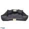 Hundebett 145 x 115 Schwarz KingDog Bild 1