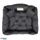 Hundebett 145 x 115 Schwarz KingDog Bild 2