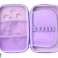 Grande Trousse Licorne 3D Dépliable Violet 23x15x5 cm photo 3