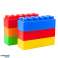 Ensemble de grands blocs de construction dans un sac coloré 28.5x9x9 cm 6pcs. photo 2