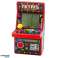 Mini Tetris retro spēļu automāts 49 spēles 1676 līmeņi sarkans attēls 2