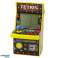 Mini Tetris Retro Spilleautomat 49 Spil 1676 Niveauer Gul billede 2