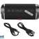 30 337# Altavoz bluetooth bt460 negro fotografía 2