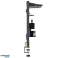 Ergo Office desk divider / organizer. Max. load 10kg. white board. width 1116mm. Black. ER 301 B image 2