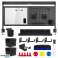 Ergo Office desk divider / organizer. Max. load 10kg. white board. width 1116mm. Black. ER 301 B image 3