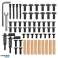 Ergo Office desk divider / organizer. Max. load 10kg. white board. width 1116mm. Black. ER 301 B image 4