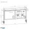 Ergo Office desk divider / organizer. Max. load 10kg. white board. width 1116mm. Black. ER 301 B image 5