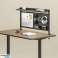 Ergo Office desk divider / organizer. Max. load 10kg. white board. width 1116mm. Black. ER 301 B image 6