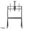 Ständer / Wagen für Maclean TV. Eine Ablage für eine Kamera. auf Rädern. 55.100&quot;. Max. Traglast 120kg/10kg Regal. Max. VESA 900x600. schwarz. Bild 4