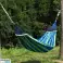 DOUBLE HAMMOCK FOR 2 PEOPLE XXL GARDEN SWING BAR + COVER ROPES image 2