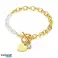 Armband aus Chirurgenstahl, 14k vergoldet, PEARLS BST1515 Bild 2