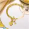 Armband aus Chirurgenstahl, 14k vergoldet, PEARLS BST1515 Bild 1
