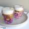 Termisk glass med blomster inni, gypsophila, hortensiaer, roser, 300 ml, 1 stk. SZK165 bilde 4