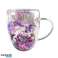 Termisk glass med blomster inni, gypsophila, hortensiaer, roser, 300 ml, 1 stk. SZK166 bilde 3