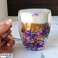 Termisk glass med blomster inni, gypsophila, hortensiaer, roser, 300 ml, 1 stk. SZK166 bilde 2