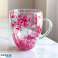 Termisk glass med blomster inni, gypsophila, hortensiaer, roser, 300 ml, 1 stk. SZK174 bilde 4