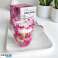 Termisk glass med blomster inni, gypsophila, hortensiaer, roser, 300 ml, 1 stk. SZK174 bilde 3