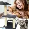RASCADOR PARA GATOS CAMA DE 4 NIVELES CON TÚNEL, PUENTE Y CABINA 68CM fotografía 1
