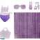 Regenboog hoge zwemstijl violette pop foto 6