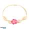 2-in-1 Armband für Fuß und Hand, an einer Schnur, MUSCHELN und HAWAIIAN FLOWER B542F Bild 1
