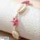 2-in-1 Armband für Fuß und Hand, an einer Schnur, SHELLS und STARFISH B543R Bild 5