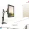 MC 717 44495 Stalo laikiklis LCD monitoriui 8kg max vesa 100x100 aliuminis nuotrauka 1