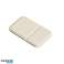 Cosmetic mirror made of eco-leather, opening, tuning, for handbag cream L17K image 4
