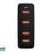 76 031 # Настенное зарядное устройство USB-розетка cx4 pd 100 Вт gan черный изображение 2