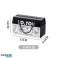 Set de 2 tazas en caja decorativa PARA TI, blanco y negro, 310ml KB11 fotografía 5