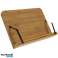 Houten standaard voor tablet en boek foto 5