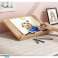 Houten standaard voor tablet en boek foto 1