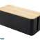AG381D Kabel Organizer Strips Zwart foto 1