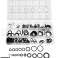 AG859 O-ring set cassette 225-delig foto 2